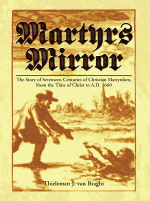 cover image of Martyrs Mirror